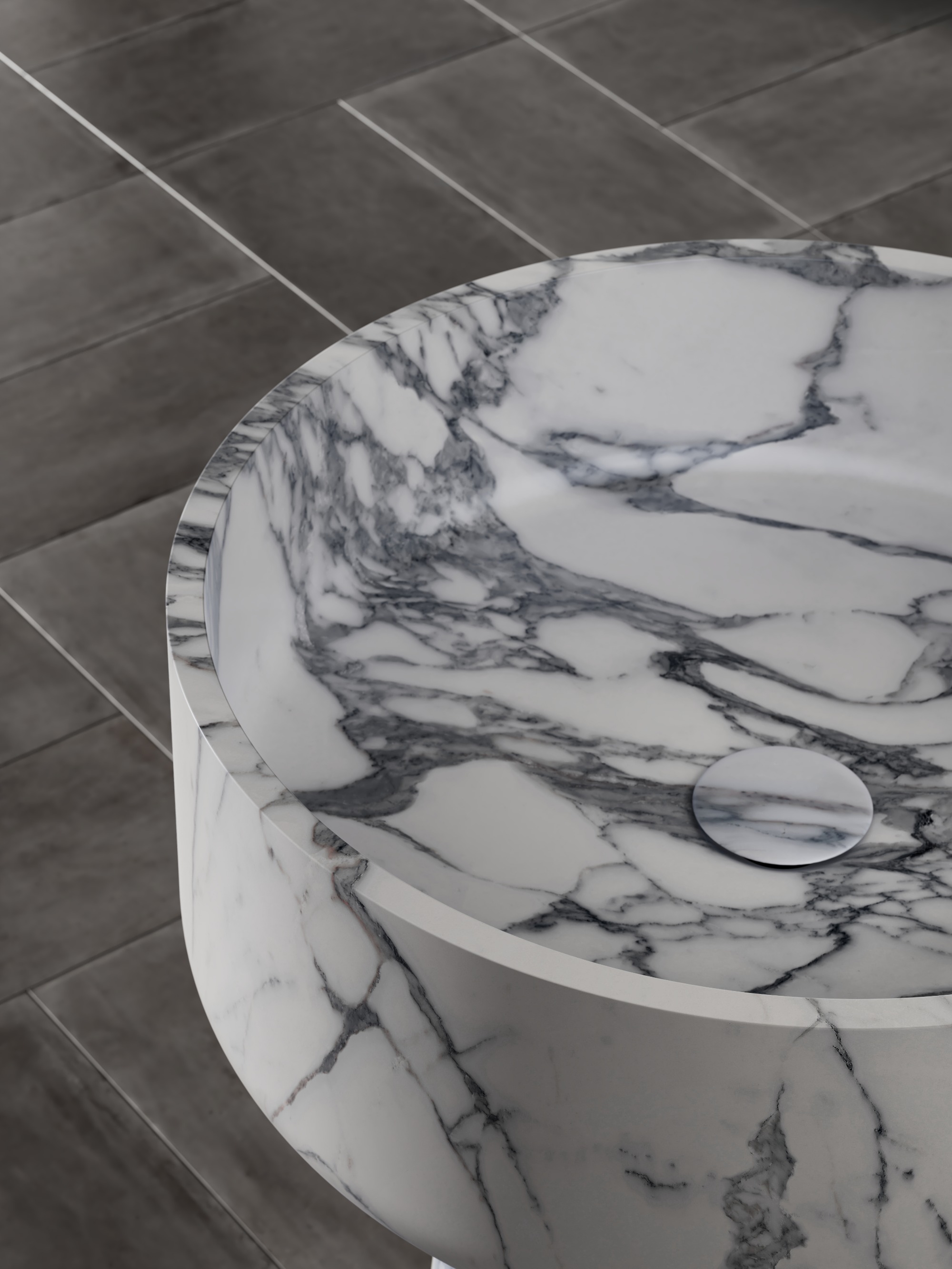 MonBlari Lumina Series Pedestal Sinks