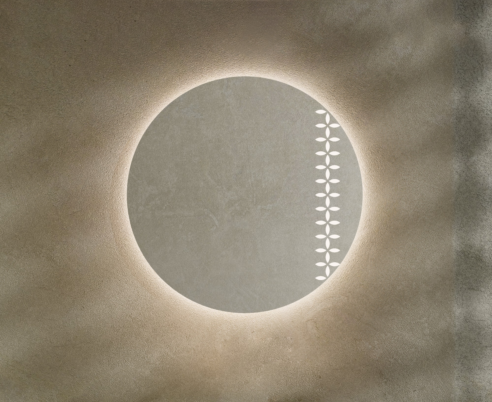 MonBlari Linglong Series Round Mirror