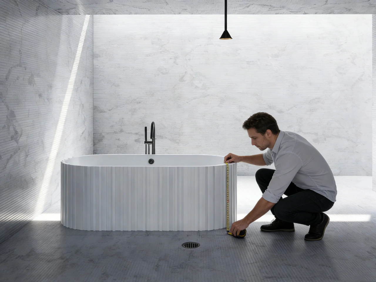 standard tub size