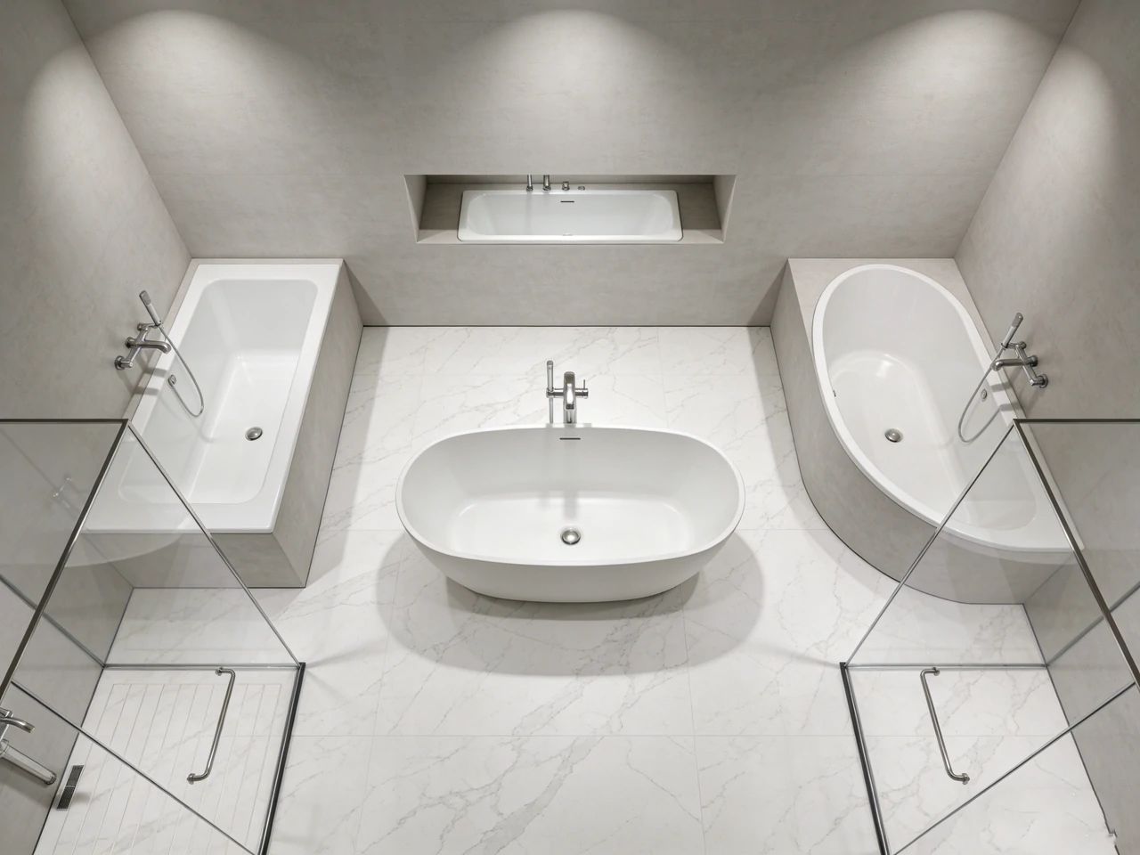 standard bathtub size