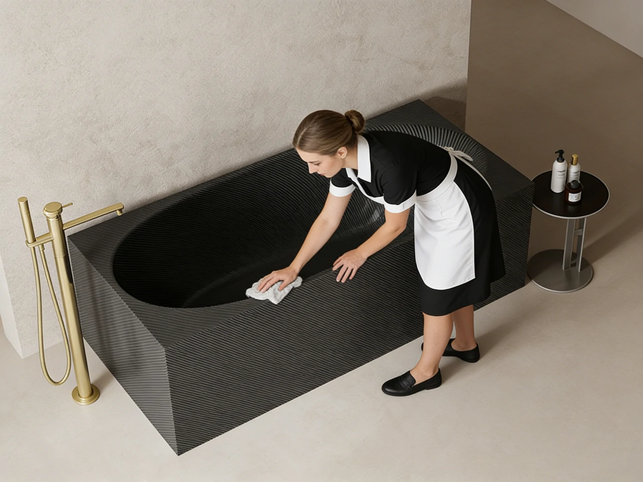 oversized bathtub