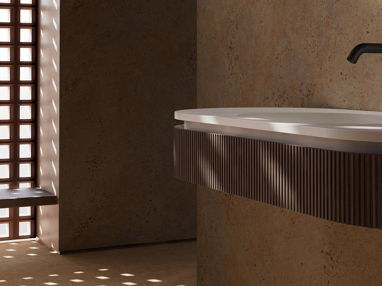 Wall hung sinks for commercial use