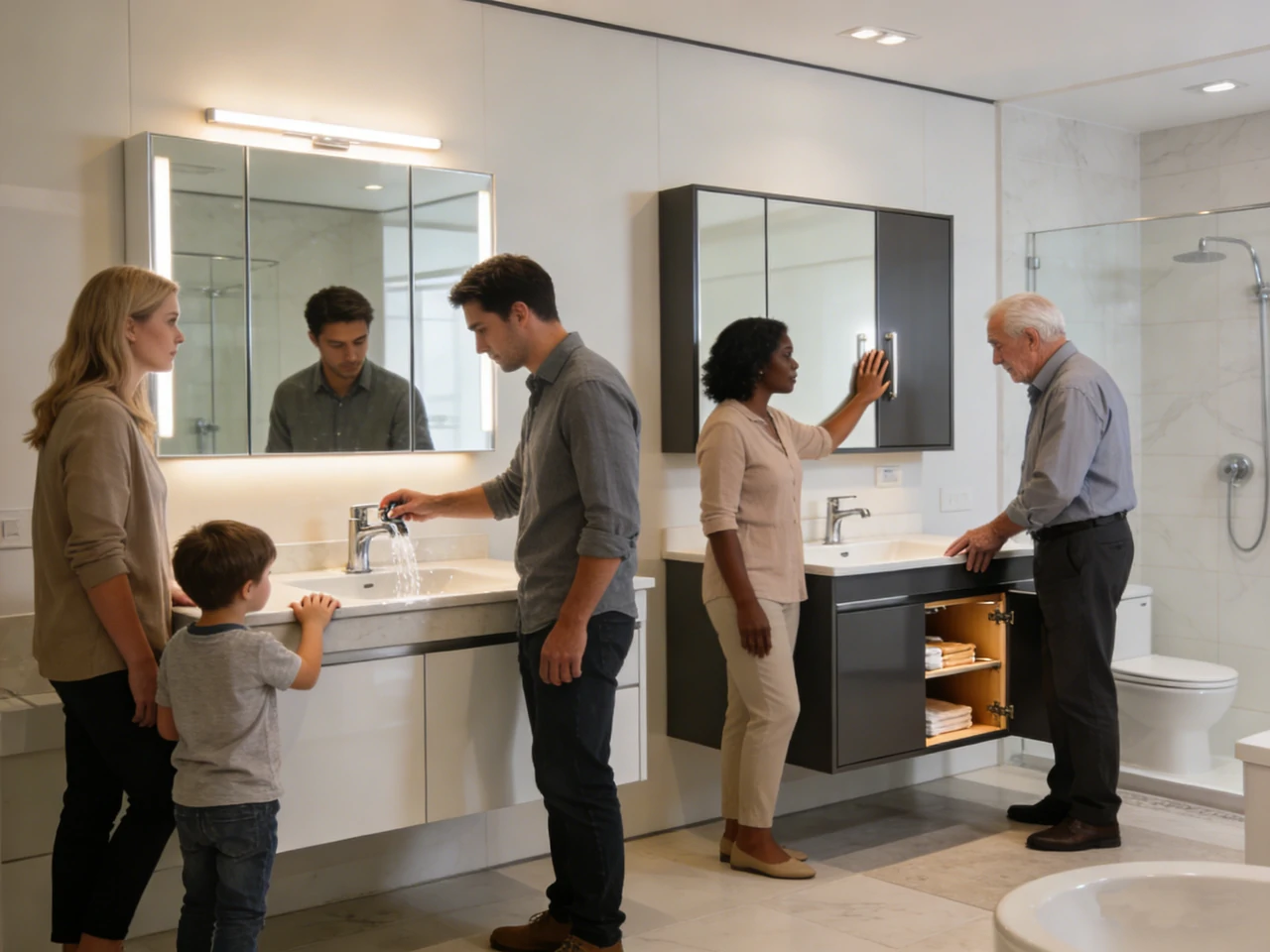 Modern Bathroom Cabinets B2B: Stylish Vanities & Custom Bathroom Furniture