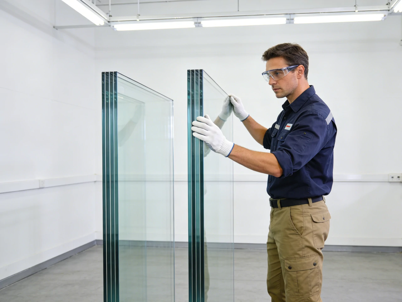 tempered glass shower doors